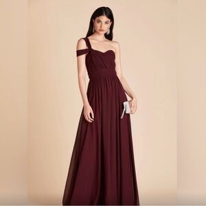 EUC Birdy Grey Convertible Bridesmaid Dress